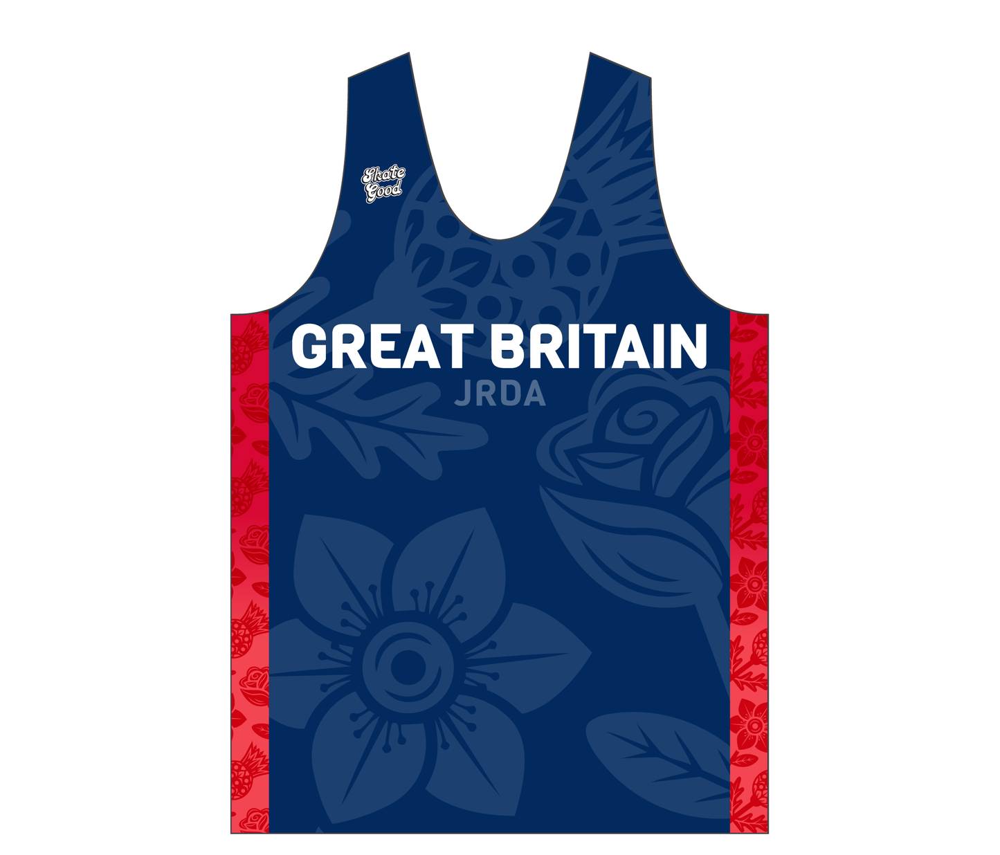 *Team GB Roller Derby Uniform Tank Top (Juniors)