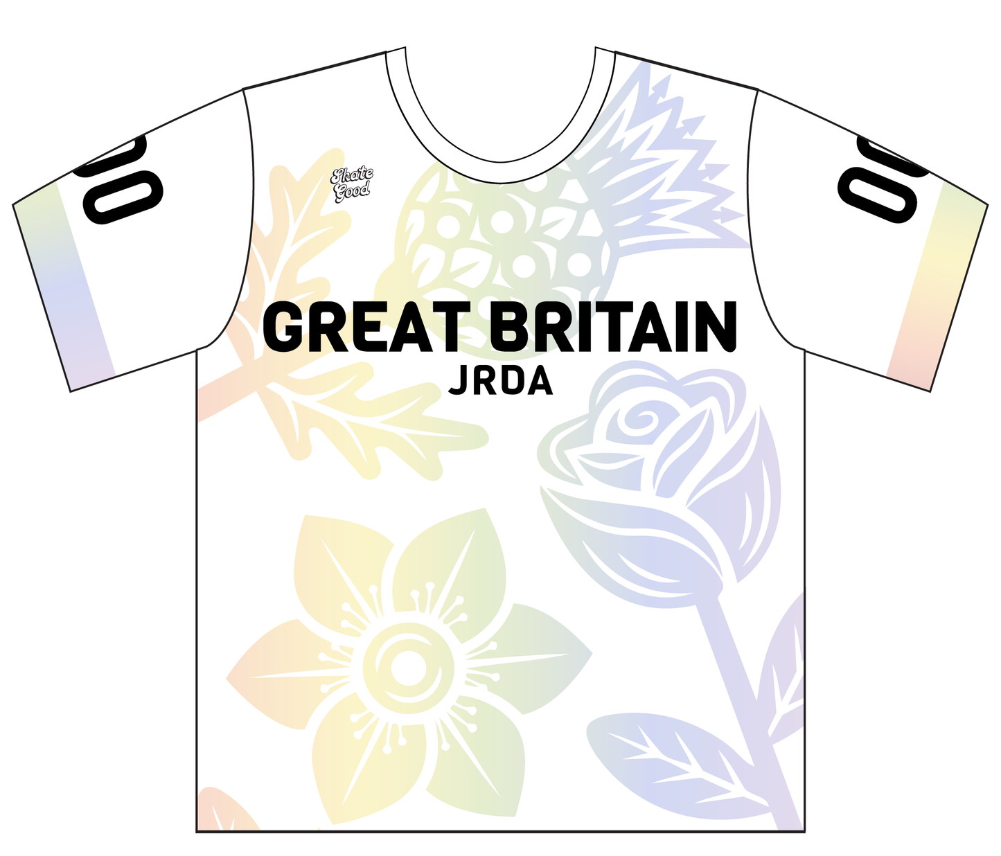 *Team GB Roller Derby scrim tops