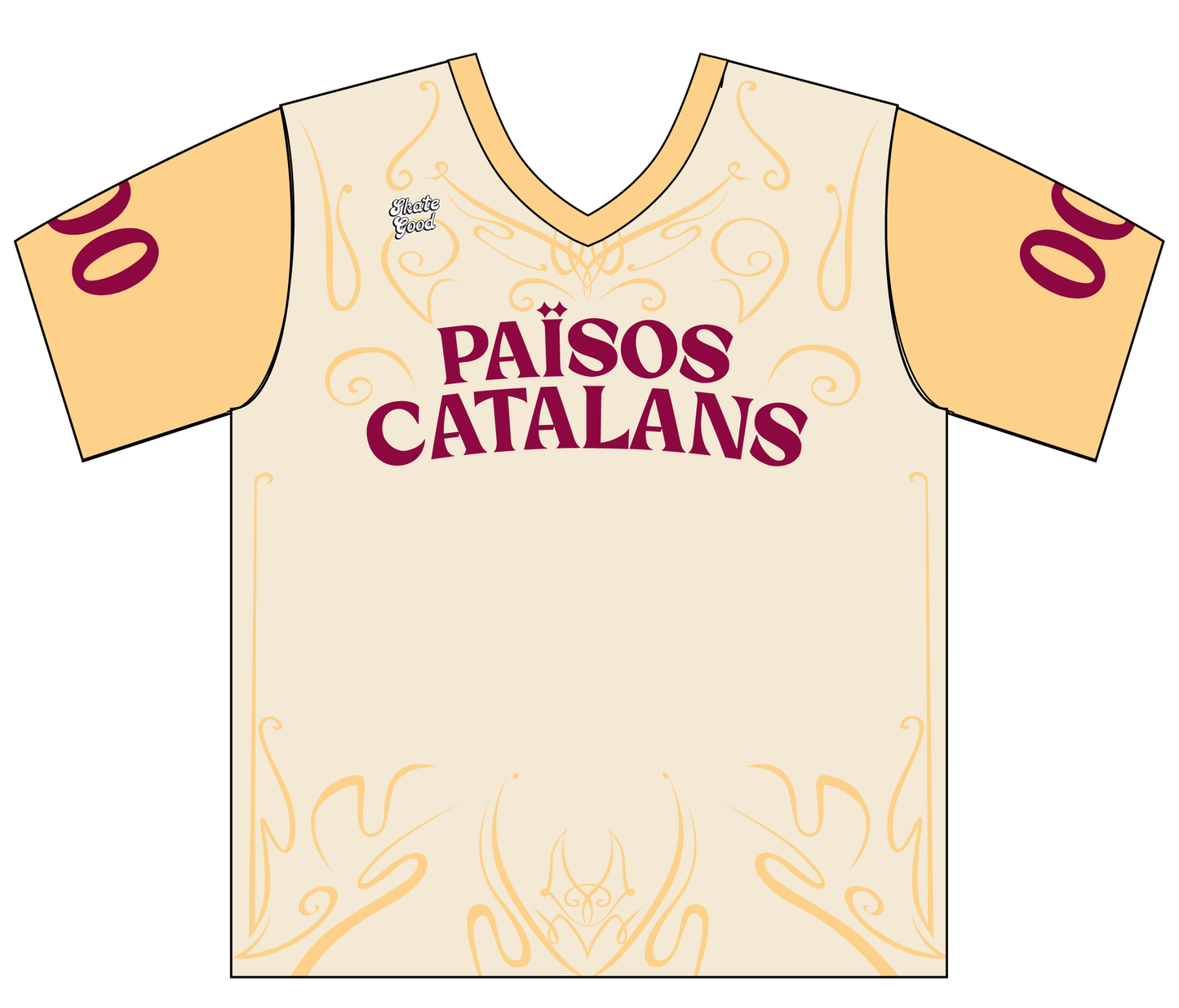*Països Catalans Roller Derby - Official supporters jersey