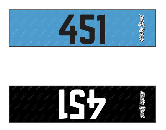 Custom reversible team armbands