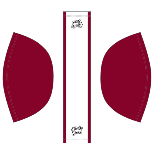 *Your Team Here pivot helmet cover (double sided)