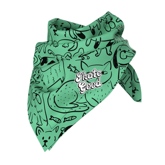 * Cats & Dogs Scarves & Bandanas