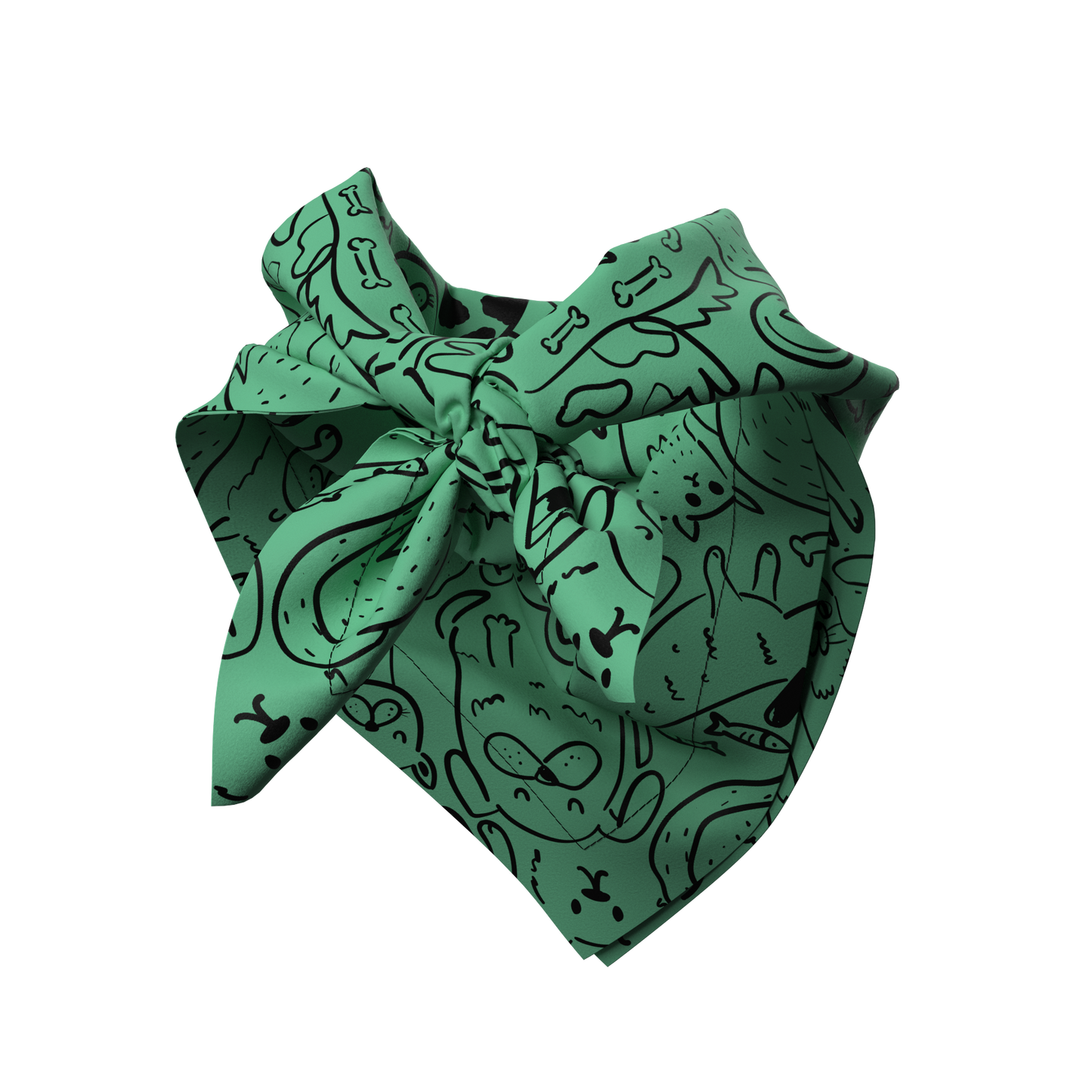 * Cats & Dogs Scarves & Bandanas