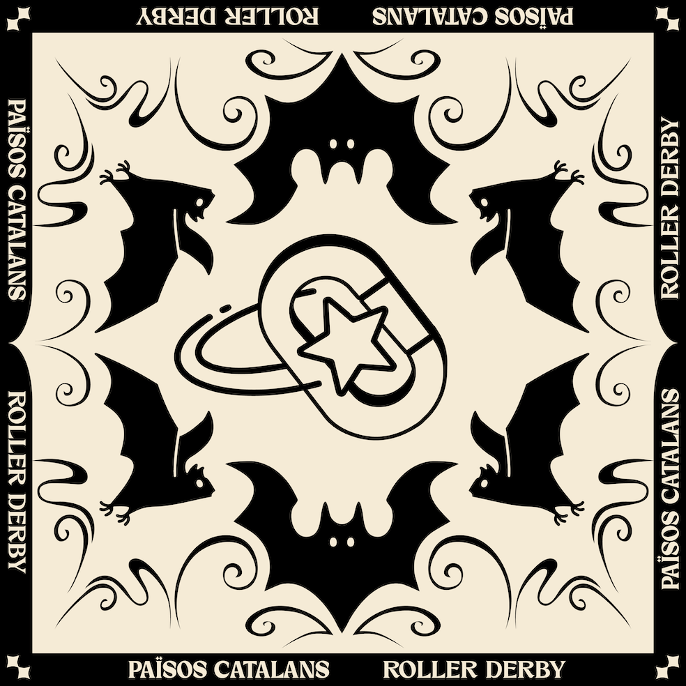 *Paisos Catalans - Double sided scarf