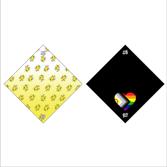 Double sided sublimated scarf