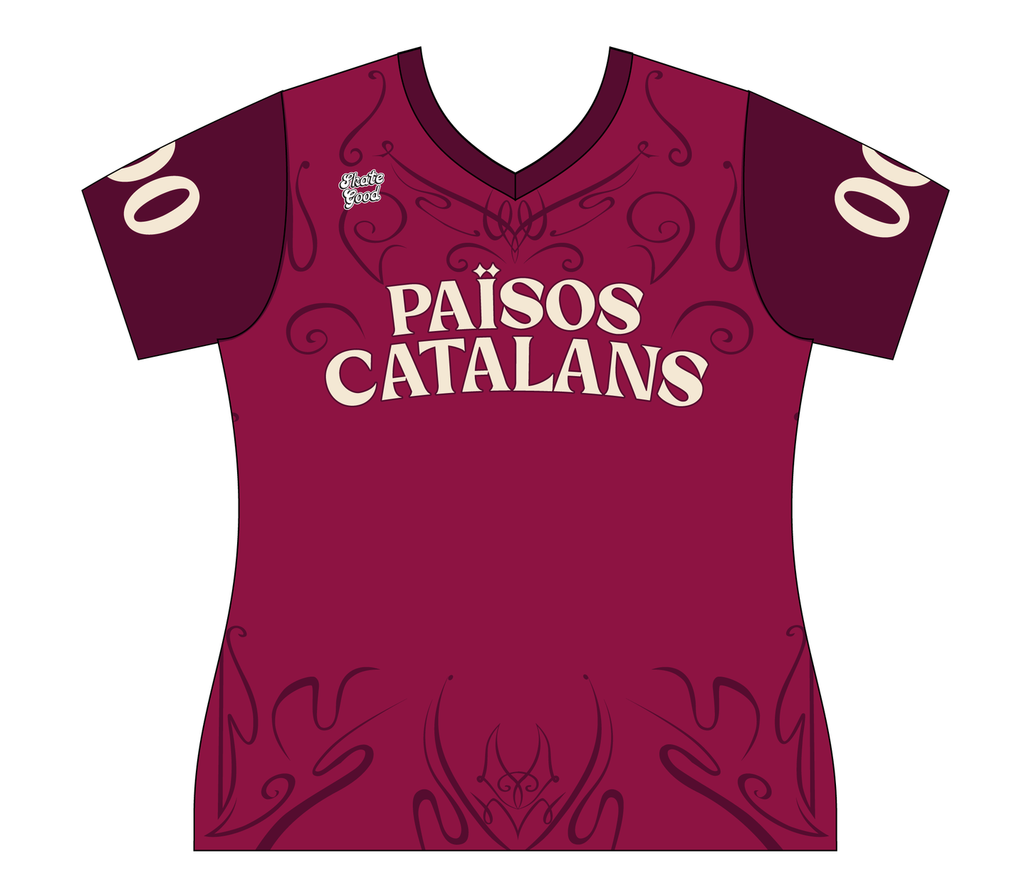 *Països Catalans Roller Derby - Official supporters jersey