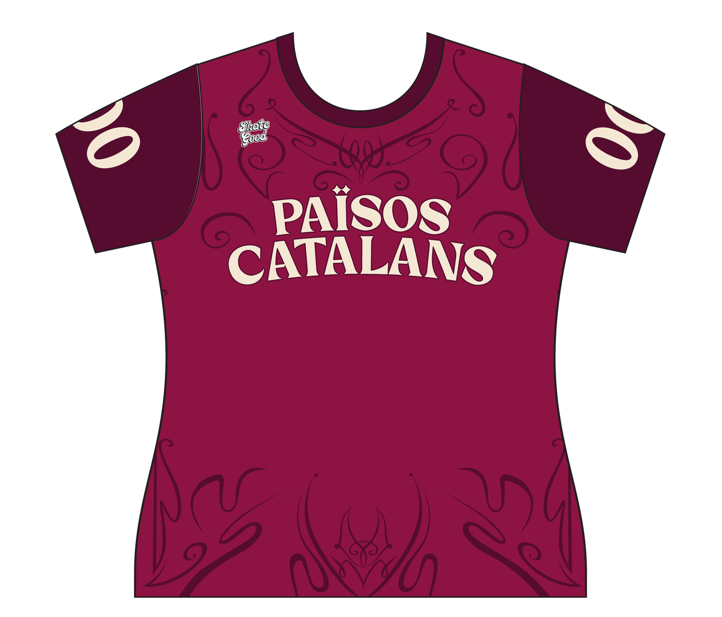 *Països Catalans Roller Derby - Official supporters jersey