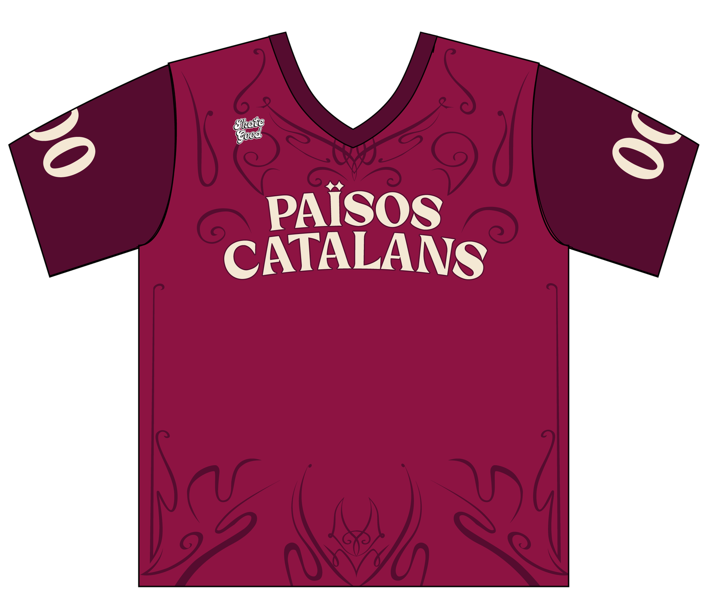 *Països Catalans Roller Derby - Official supporters jersey