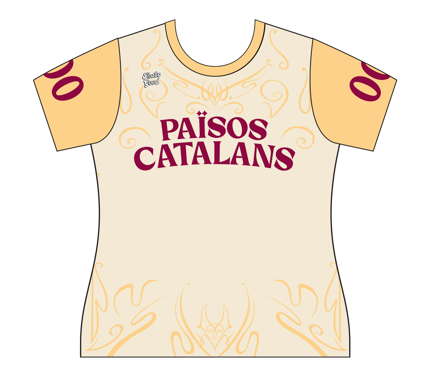 *Països Catalans Roller Derby - Official supporters jersey