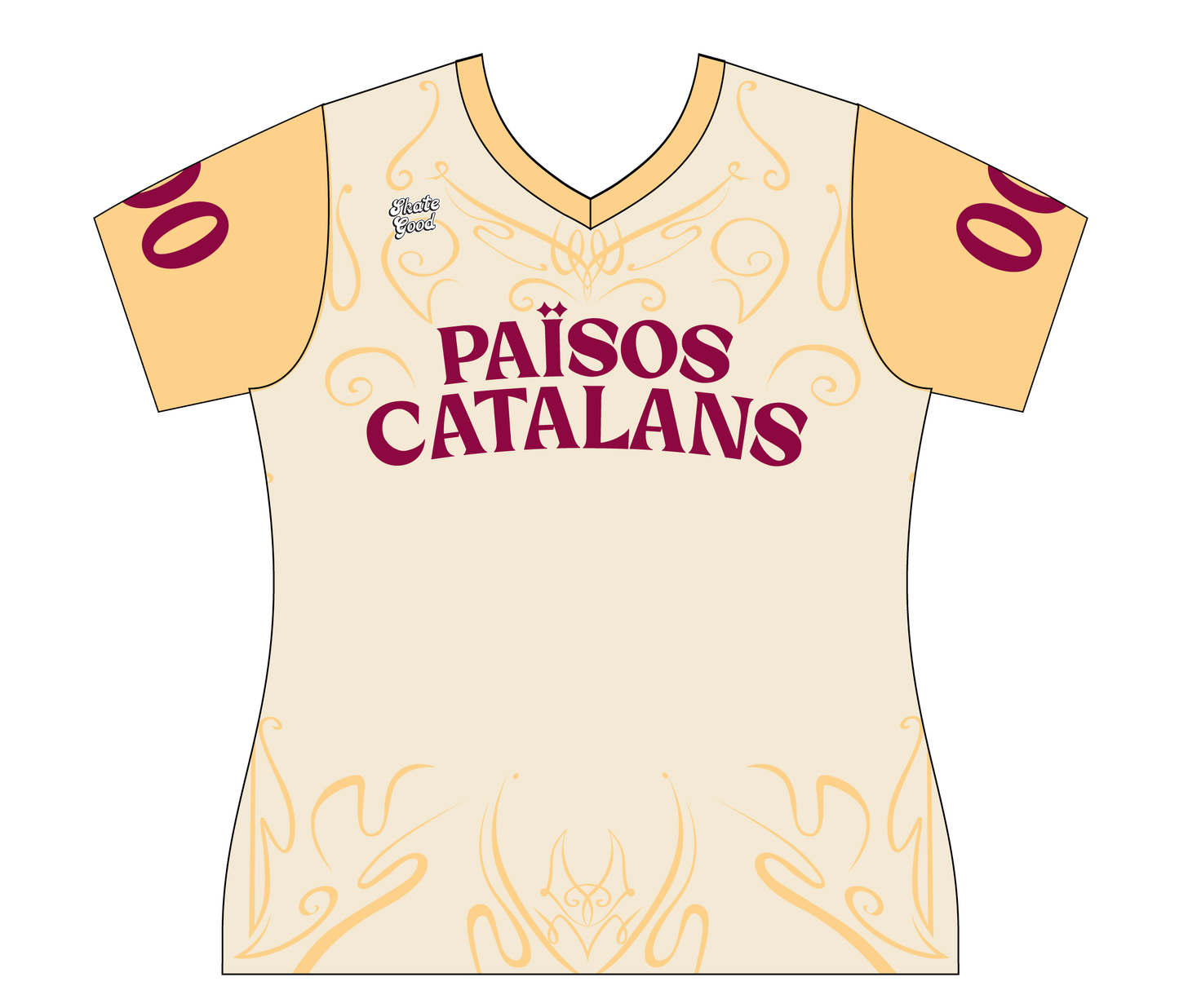 *Països Catalans Roller Derby - Official supporters jersey