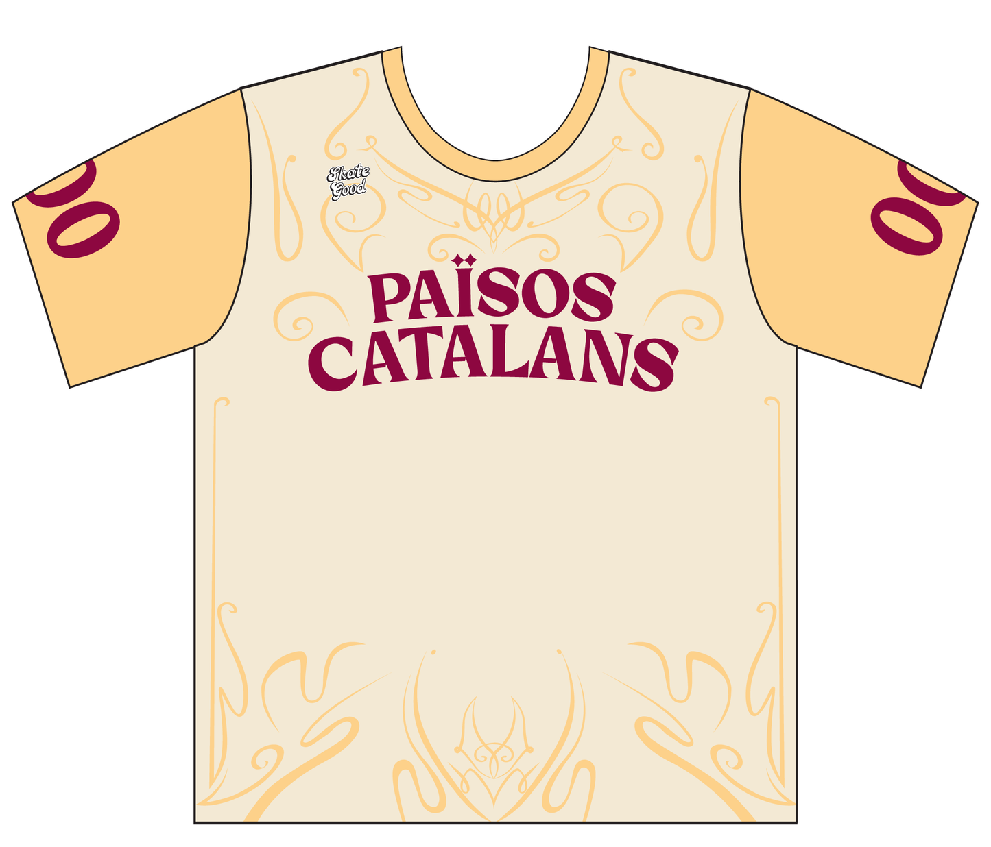 *Països Catalans Roller Derby - Official supporters jersey