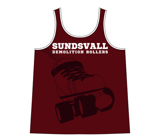 *Sundsvall Demolition Rollers team tank top