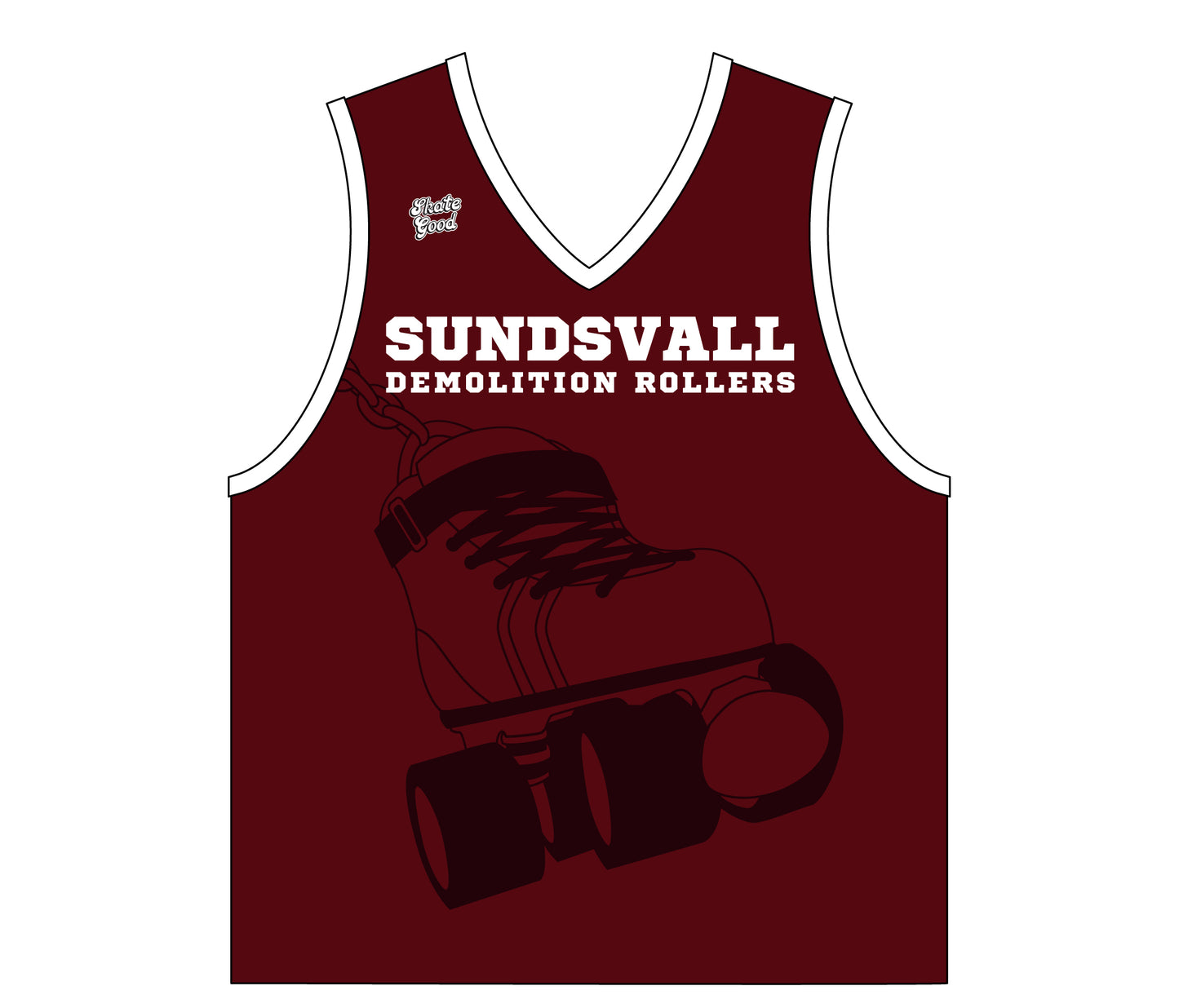 *Sundsvall Demolition Rollers team tank top