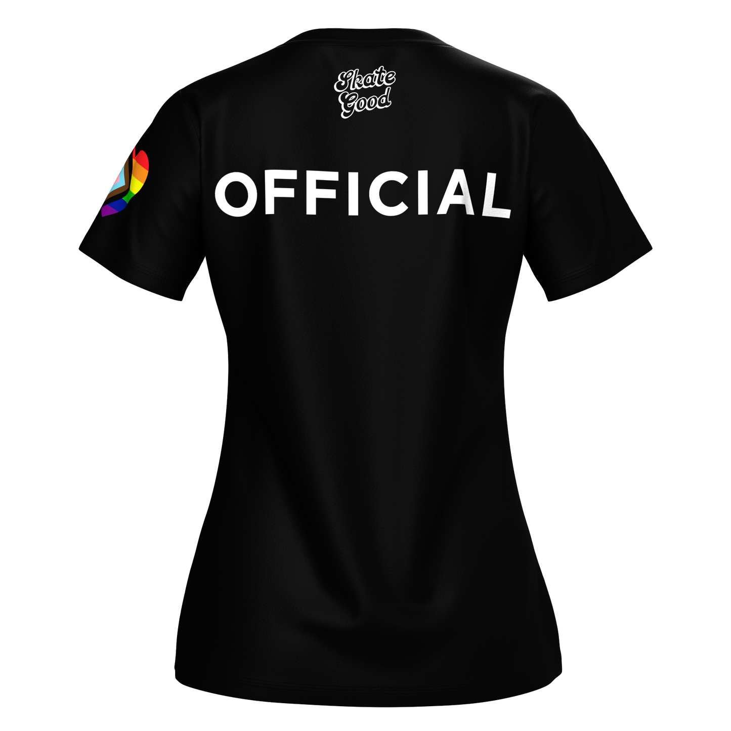 NSO custom curved cut T shirt