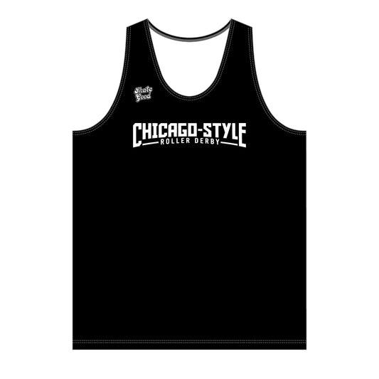 *Chicago Style Roller Derby  scrim tops