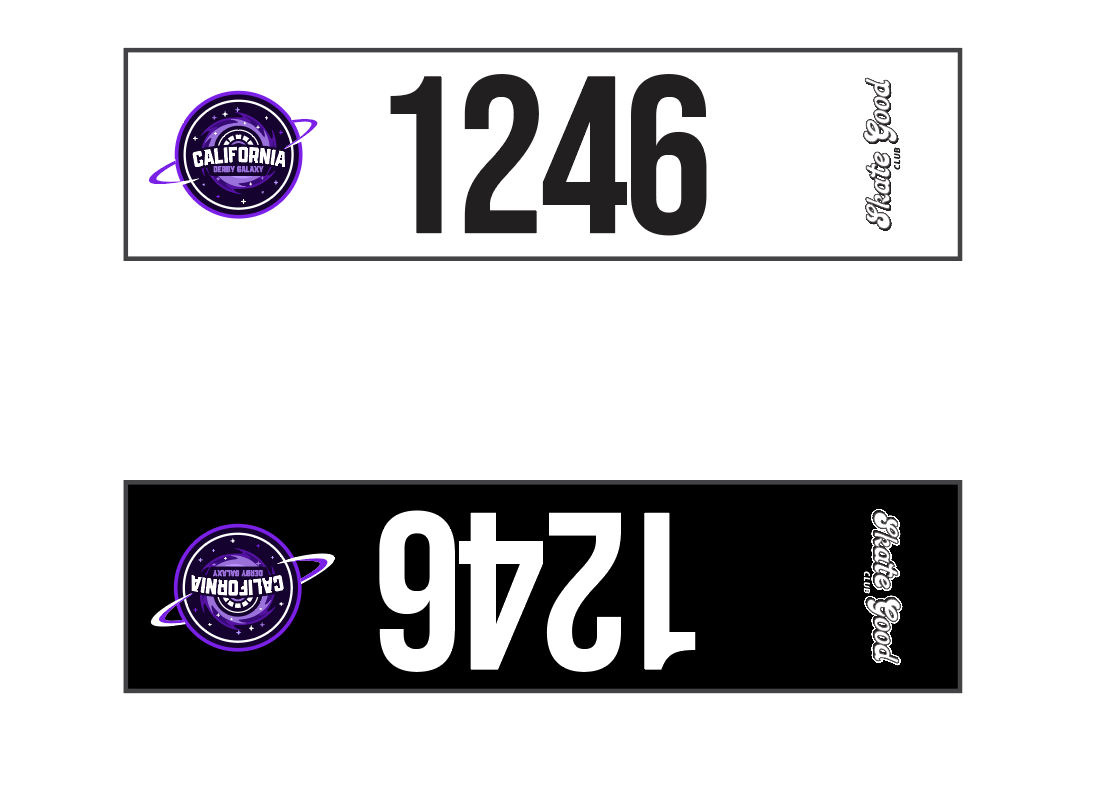 Custom reversible team armbands
